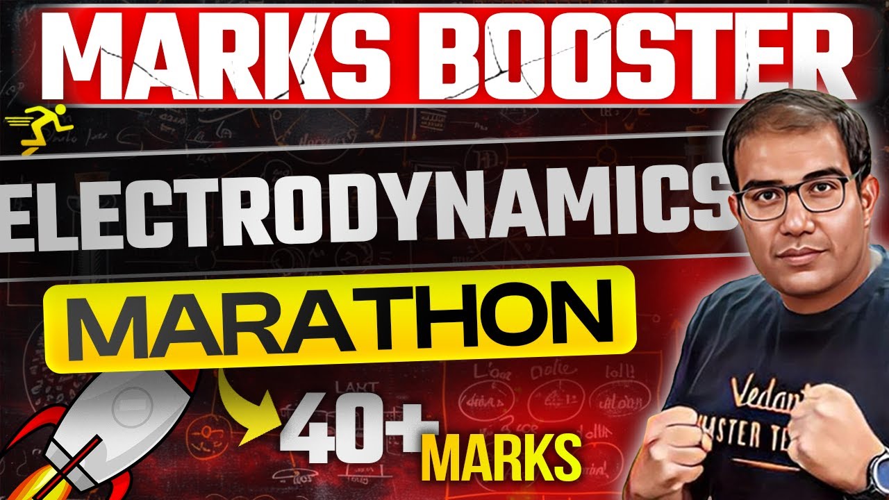 JEE 2025 | Complete Electrodynamics Maha Marathon | Vinay Shur Sir | Vedantu