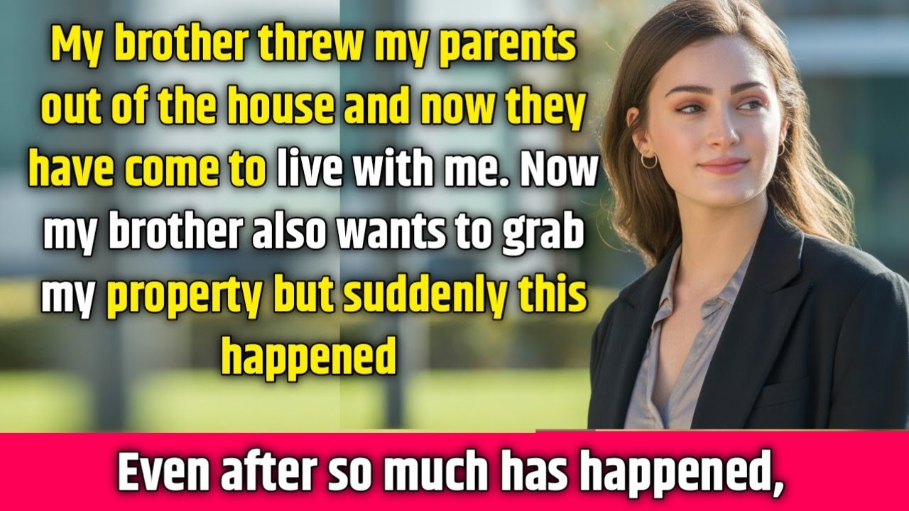 My parents left my brother's house and came to my house, I was suddenly shocked, what happened? 