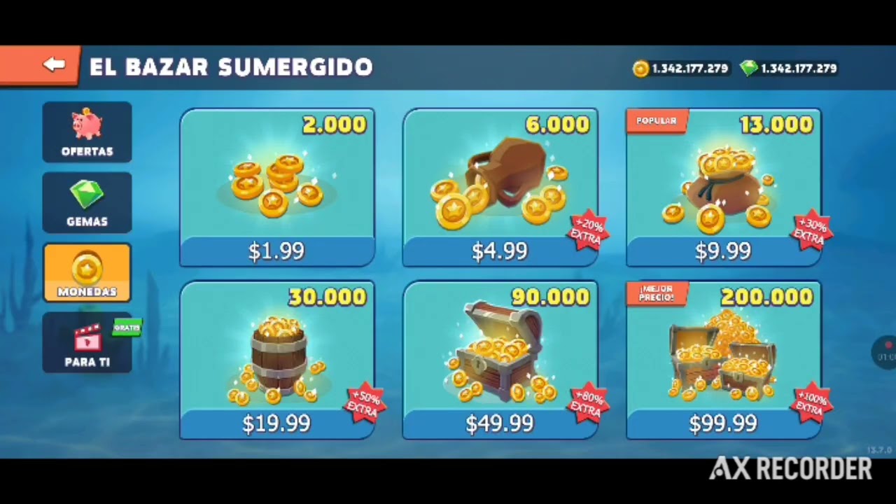 Cómo tener todo gratis en Hungry shark