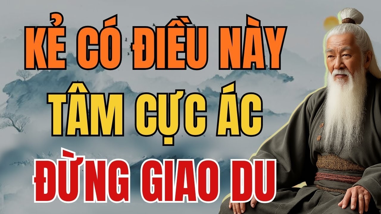 CỔ NHÂN TIẾT LỘ: KẺ CÓ ĐIỂM NÀY, TÂM CỰC ÁC – TỐT NHẤT ĐỪNG GIAO DU | Tinh Hoa Cổ Nhân