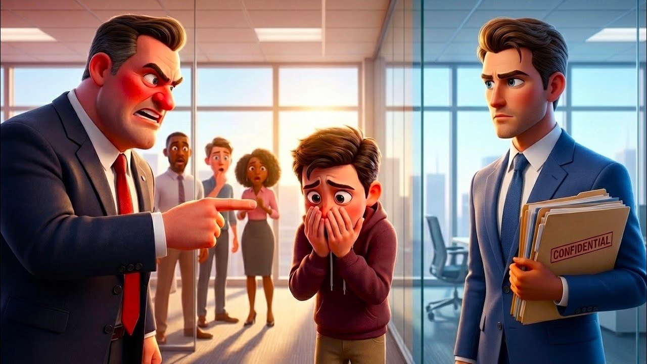 Mon patron m’a humilié devant toute l’entreprise… jusqu’à ce que le PDG découvre la vérité 