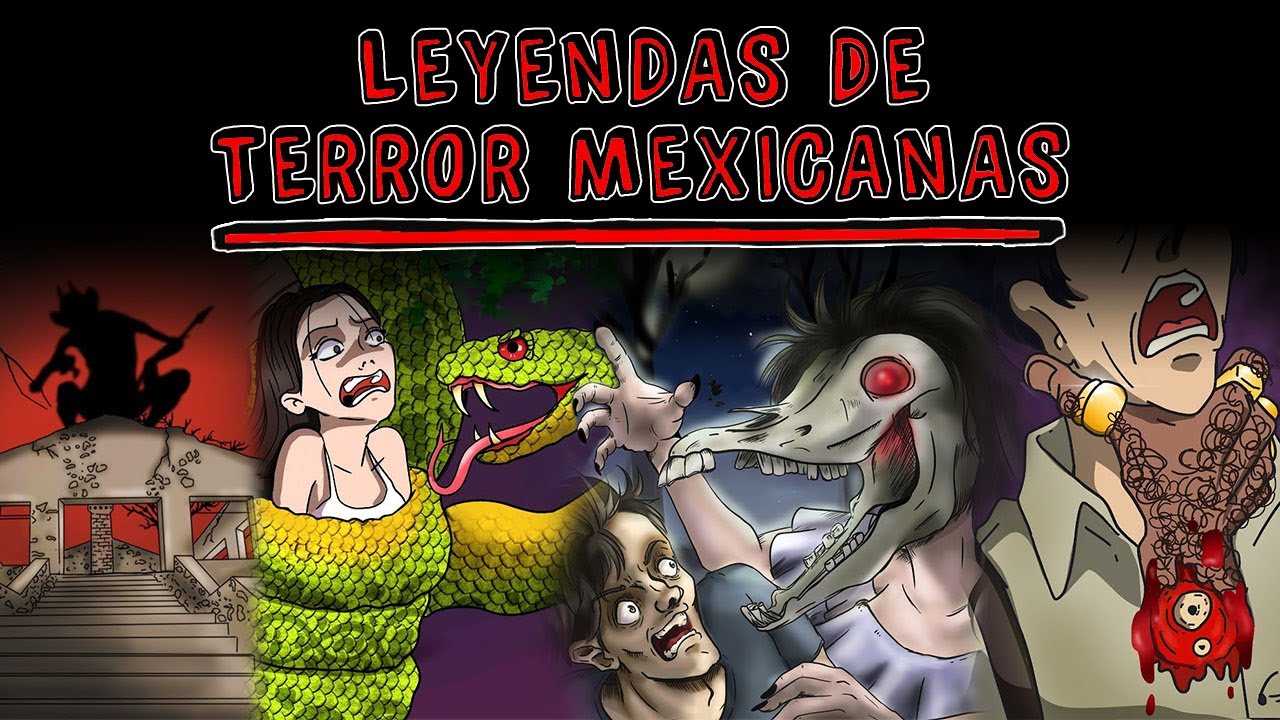 Top Leyendas Mexicanas de Terror 💀 Draw My Life Terror
