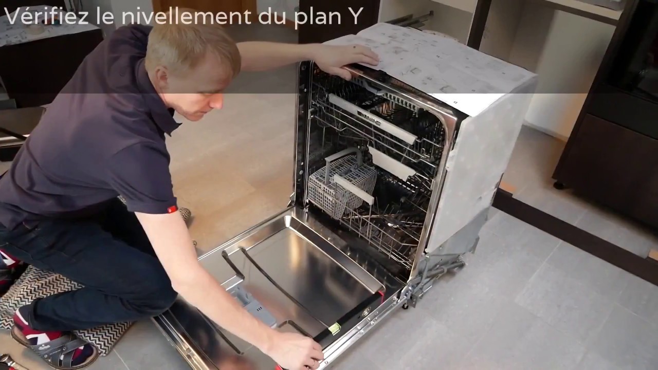 Installez votre lave-vaisselle intégrable porte à glissières - ASKO Electroménager