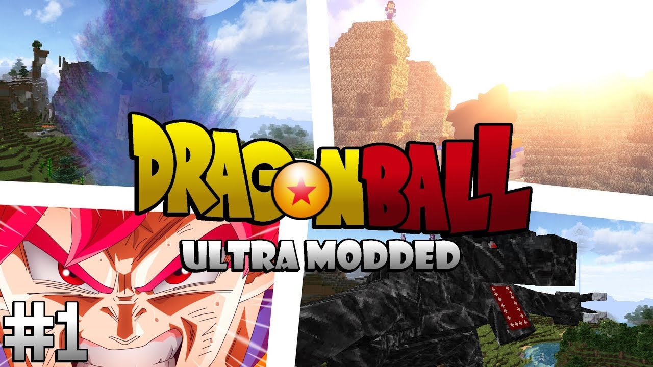 Minecraft Dragon Ball Z Ultra Modded Survival | Episode 1 | A Great Ape Has Appeared. And a Ostrich!