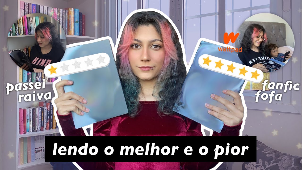 eu li o melhor e o pior livro da estante segundo o goodreads | vlog (sem spoilers)