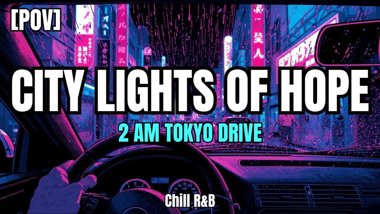 City Lights of Hope(Azure Ver.) - 2 AM Tokyo Night Drive 🌃 [Chill R&B・City Pop]