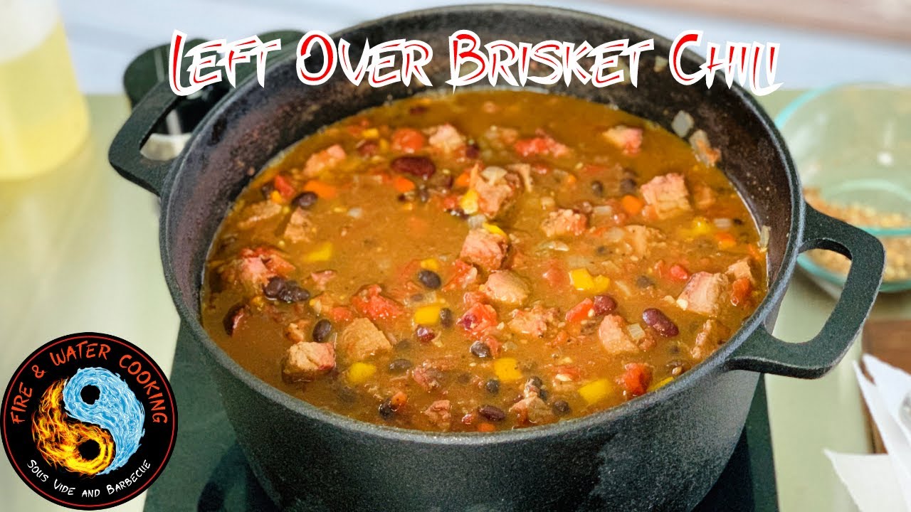 How to Make Brisket Chili From Left Over Brisket Flat