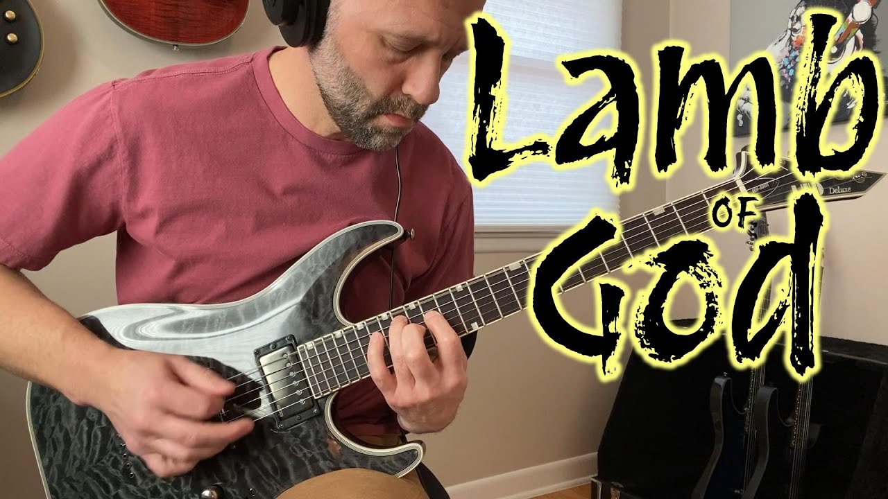 ONE TAKE GUITAR COVER! || Lamb of God - Pariah