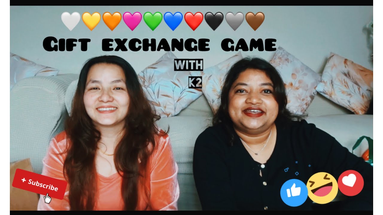 We did Color Gift exchange game 🤗| Fun Games | 2026 
