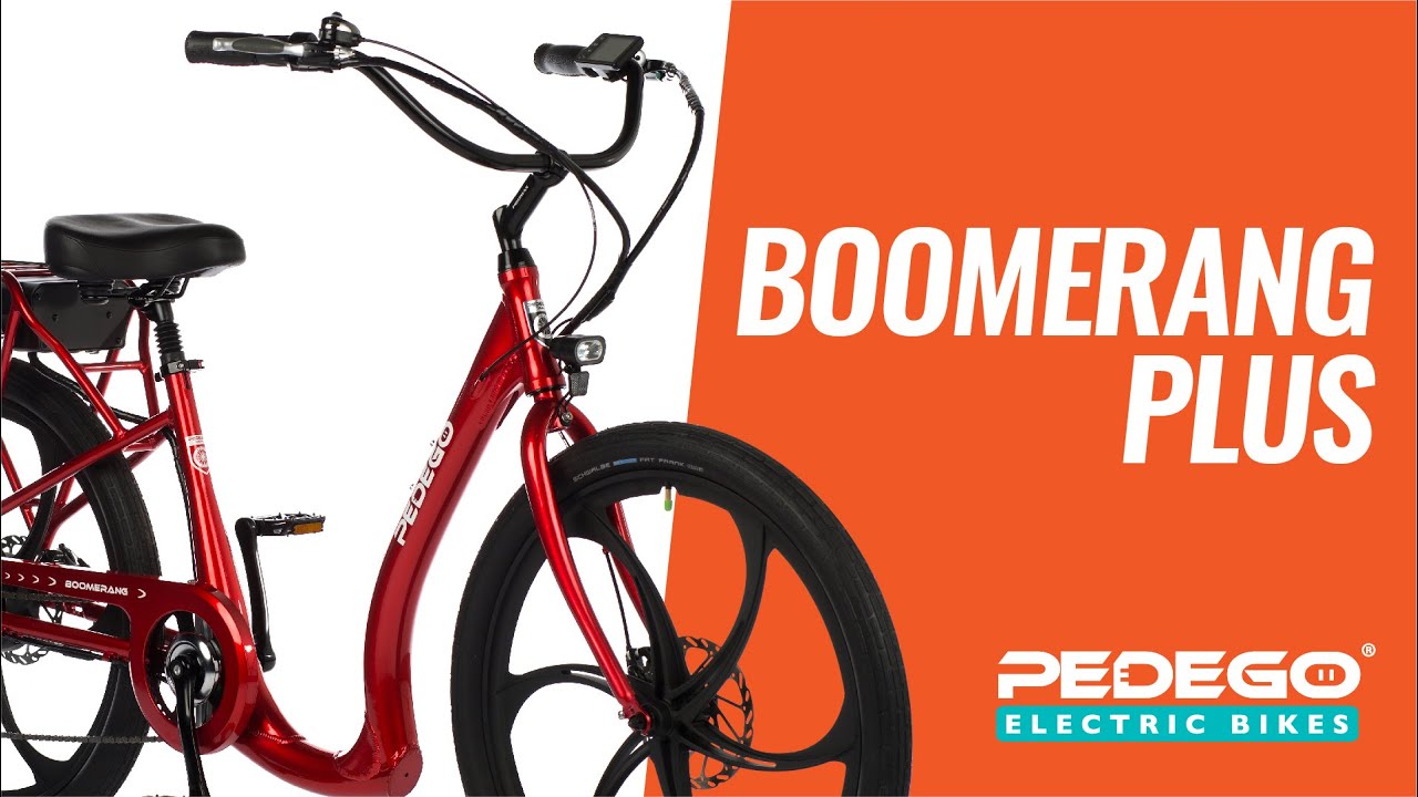 Pedego Boomerang Plus | Low Step Electric Bike | Pedego Electric Bikes