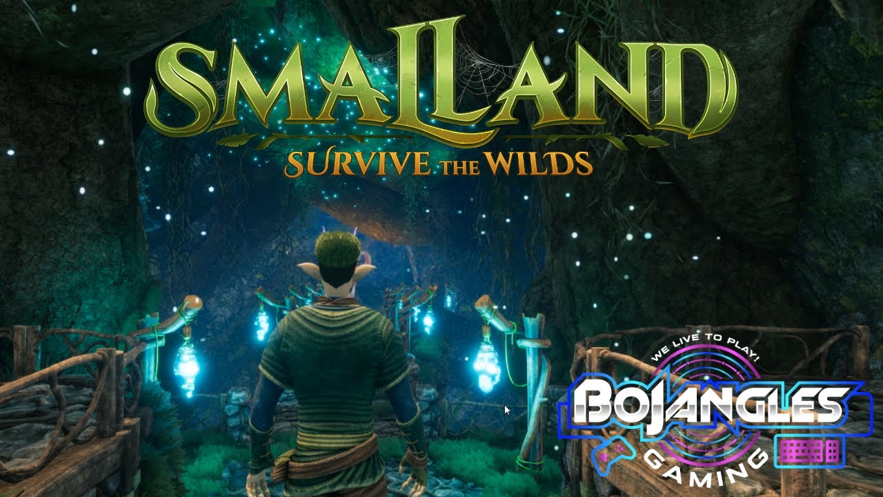 Smalland /Survive the Wilds / Building our first Hut / Episode 1