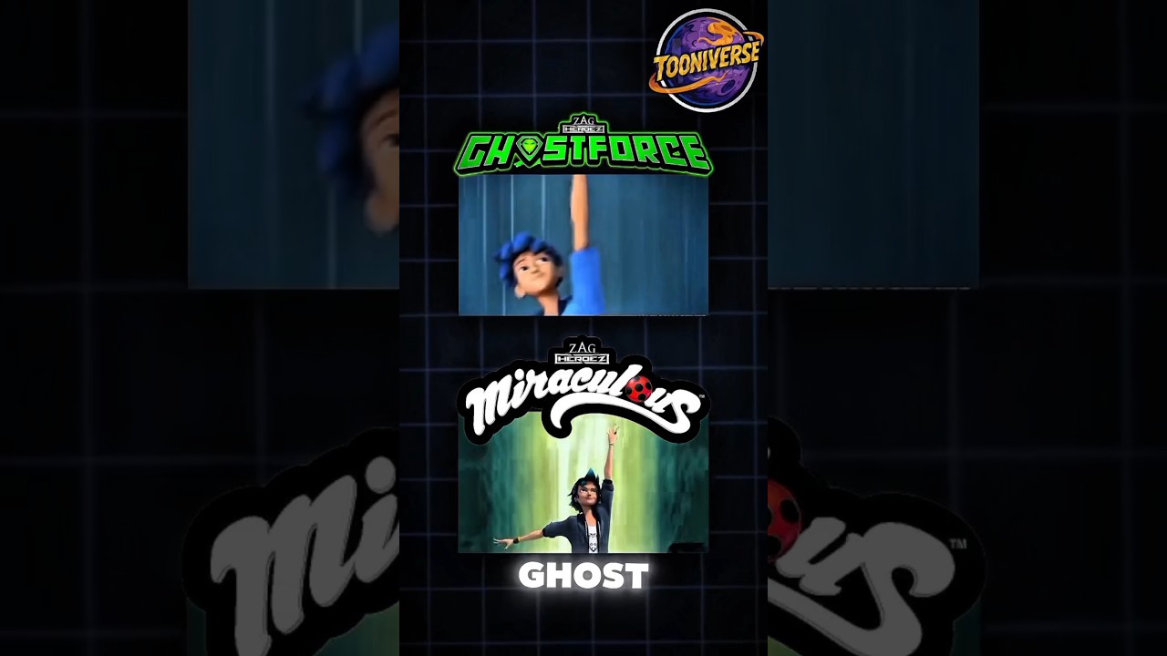 Miraculous & GhostForce Are Happening.....IN THE SAME WORLD ?!🤯‼️#miraculous #cn #ghostforce #shorts