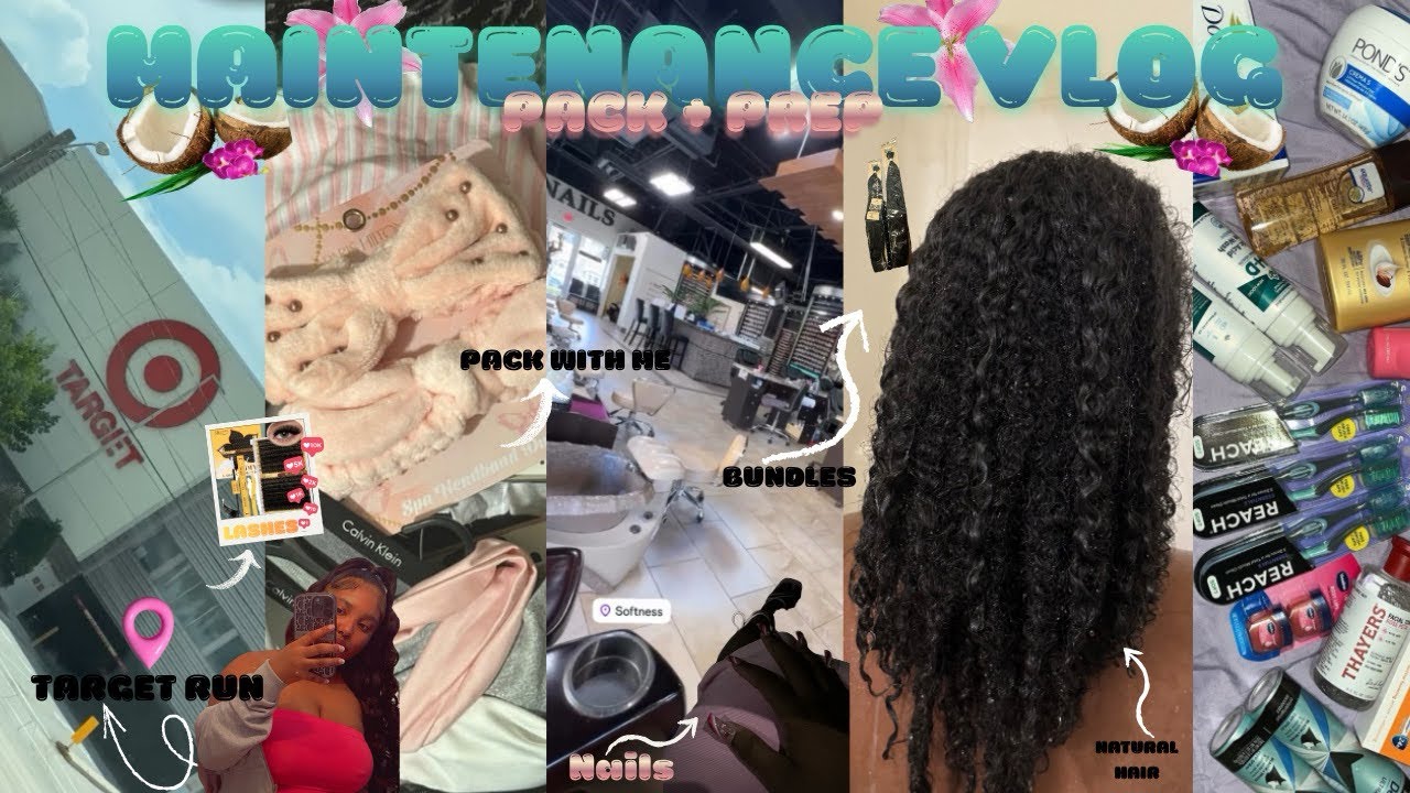 OMG I ALMOST DIED! WHEN I THOUGHT I DELETED THIS VIDEO, HAIR NAILS LASHES & SHOP AT TARGET IN 1 DAY