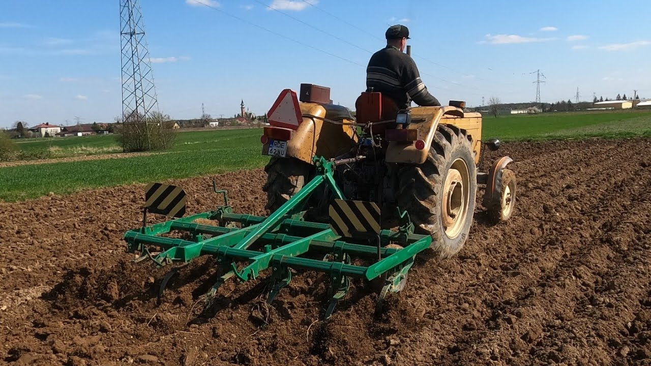 Kurtywatorowanie + Sadzenie Ziemniaków 2023r  C-360 + kurtywator i sadzarka