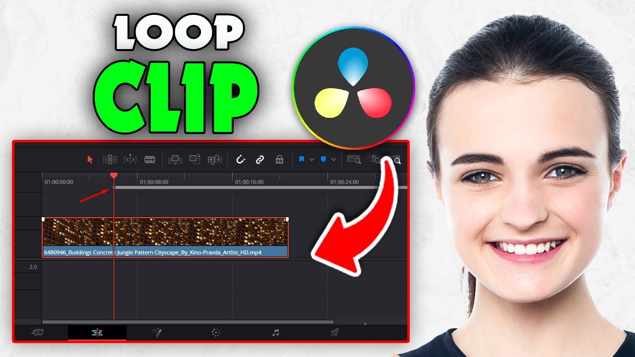 How to Loop A Clip Davinci Resolve (2026)