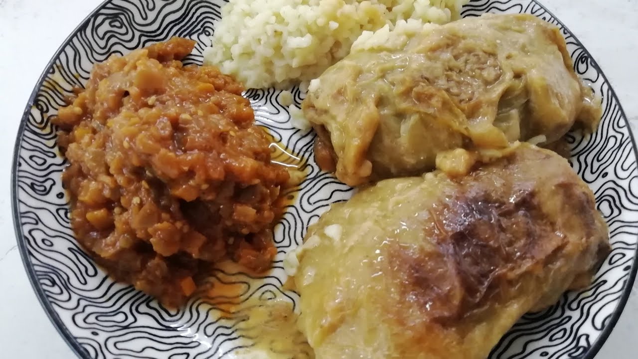 АСМР ИТИНГ 😋 ГОЛУБЦЫ С БУЛГУРОМ👌И ИКРОЙ 🍆