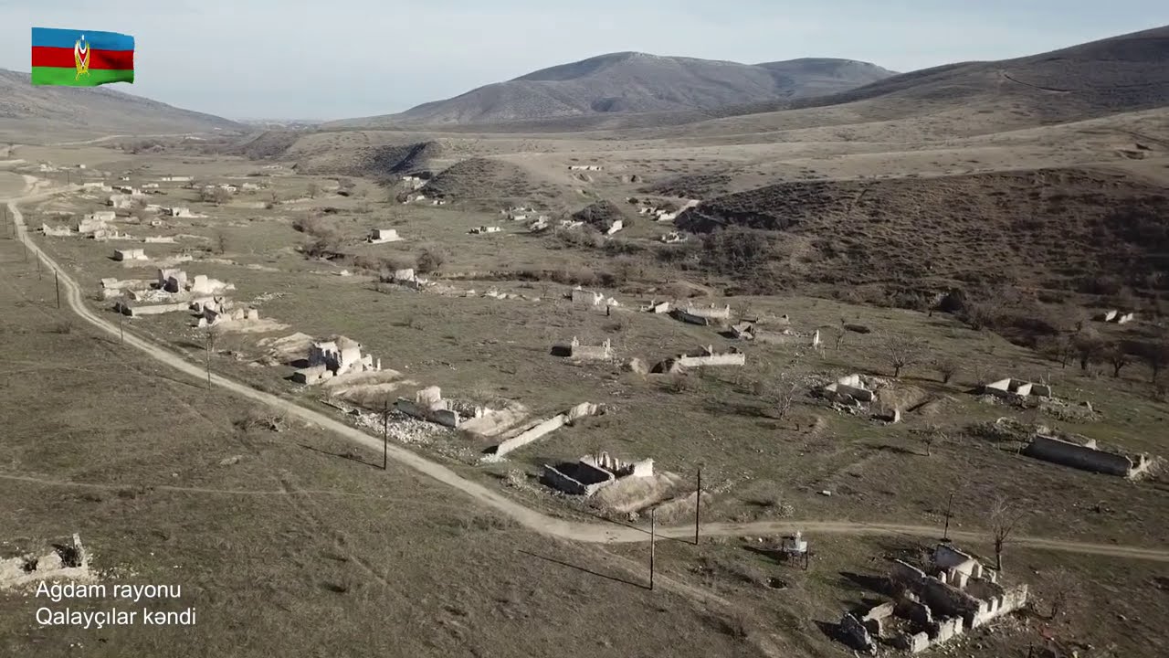 Ağdam rayonunun Qalayçılar kəndindən videogörüntülər