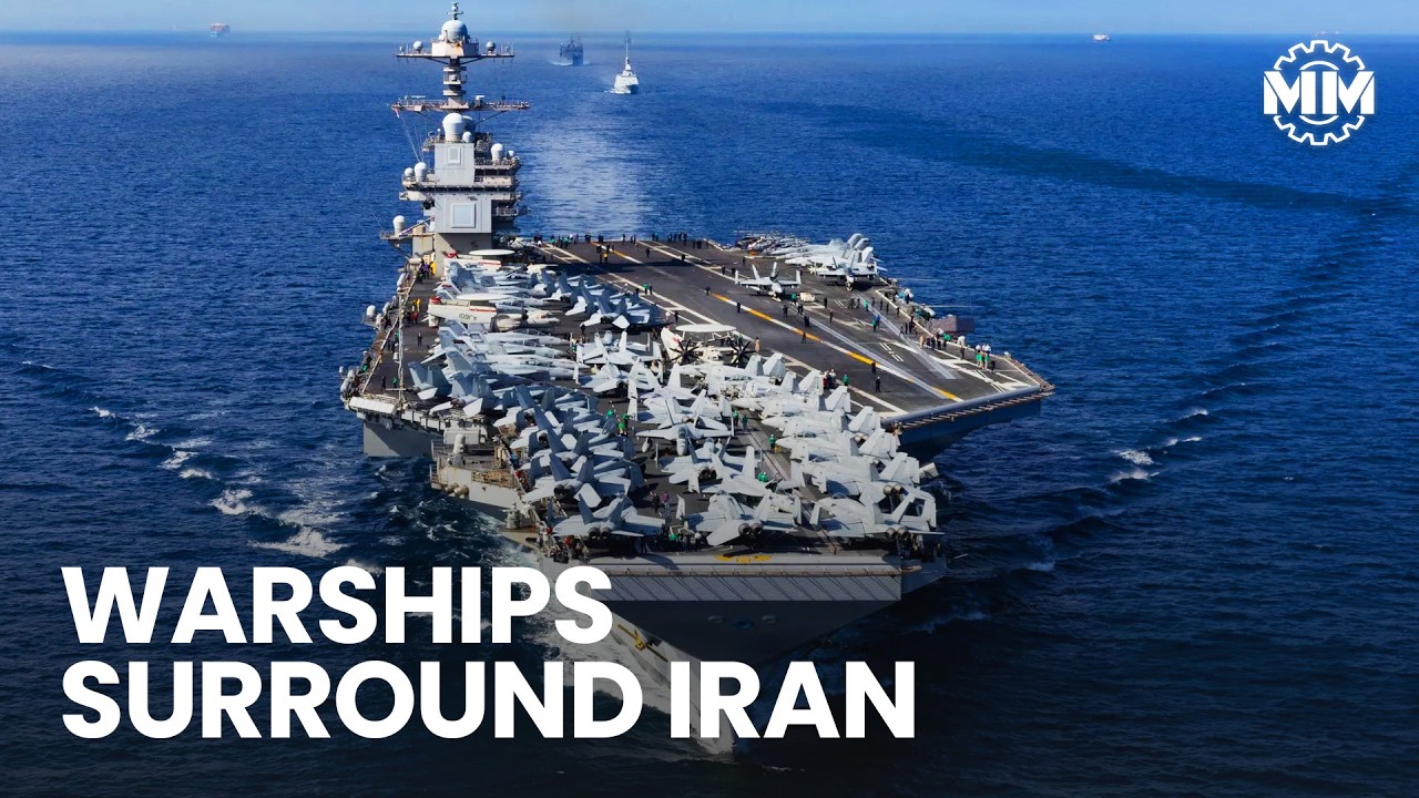 США разместили свой крупнейший авианосец USS Gerald R. Ford вблизи Ирана — вот почему.