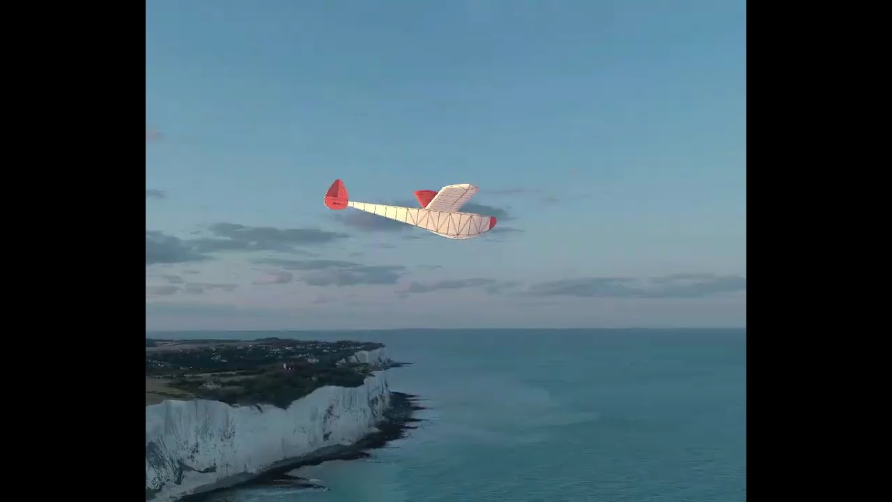 Aérosport 18, free flight for a floater very vintage