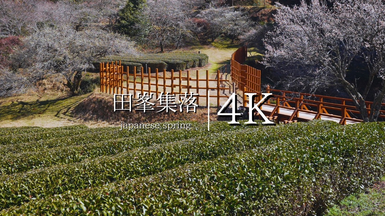 【愛知の山間集落】田峯集落を訪ねて - JAPAN in 4K
