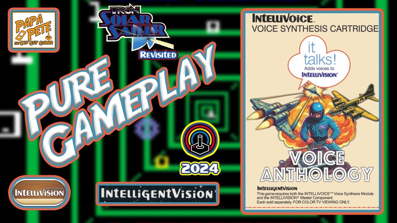 Tron Solar Sailer Revisited - Voice Anthology - Intelligentvision   Papa Pete's Pure Gameplay