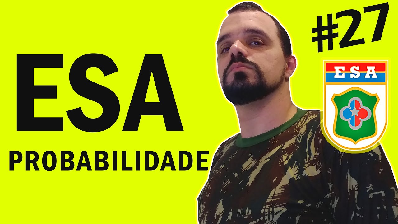 🔰 PROVA ESA 🔰 A probabilidade de um jogador de futebol marcar