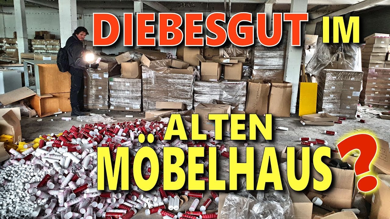 Lost Place... Das alte MÖBELHAUS ein volles Lager Gefunden