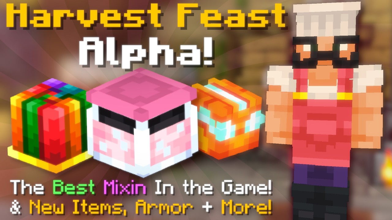 Major Farming Update Alpha! New POWERFUL Mixin! Harvest Feast Event + More! (Hypixel Skyblock News)
