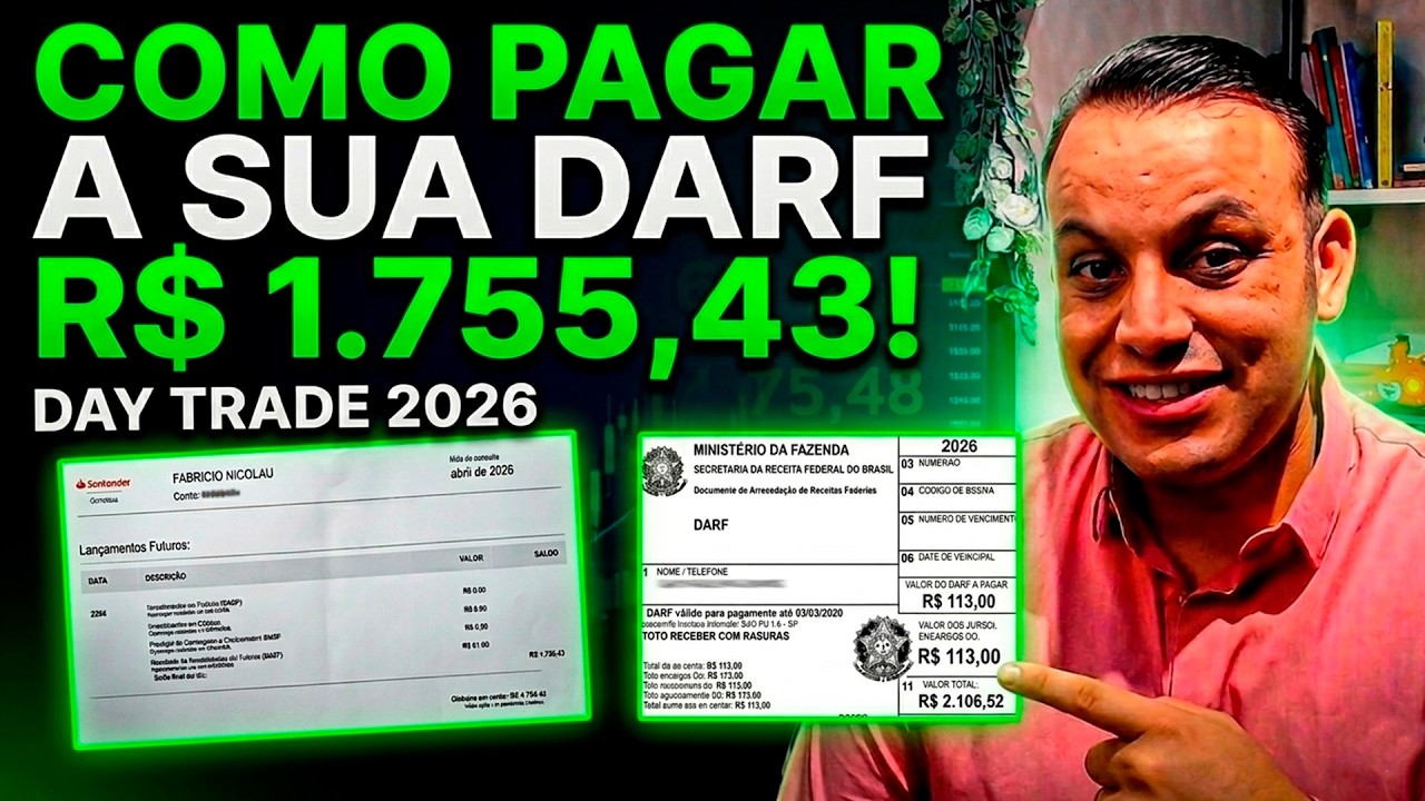 PASSO A PASSO de Como Gerar DARF no Day Trade💻[2026]