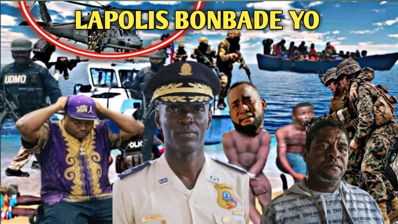 Lundi 19 Janv: Lapolis dechouke Viv ansanm. B@ndi yo kouri . Drone nan pase yon lòt vitès..