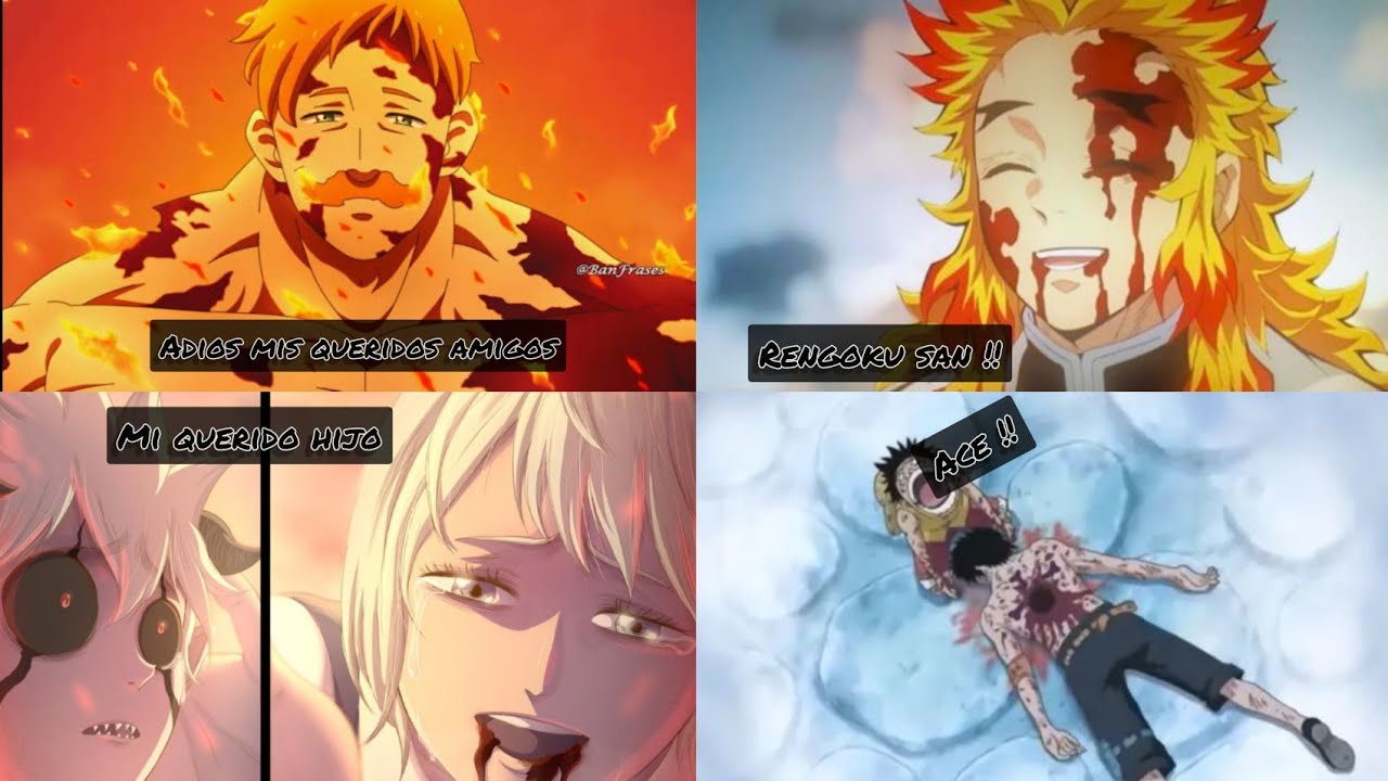 amv muertes sad de anime