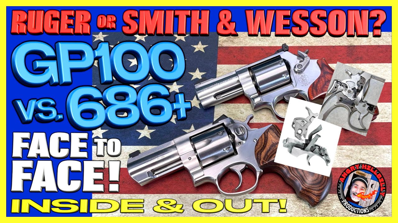 Ruger или S&W?..GP100 против 686+!.. Прямое сравнение... Внутри и снаружи!