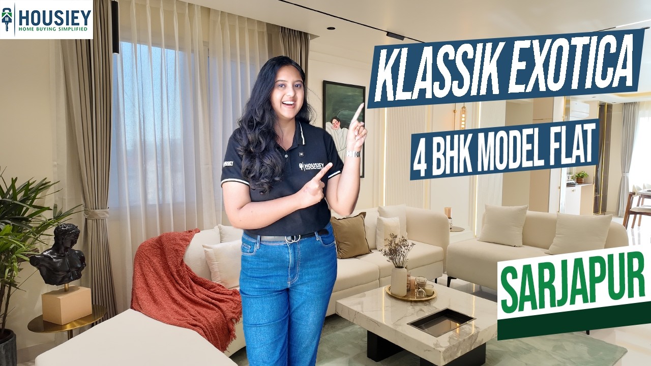 Klassik Exotica Bangalore | Spacious 4BHK Model Flat Tour At Sarjapur Attibele Road | Location 2026