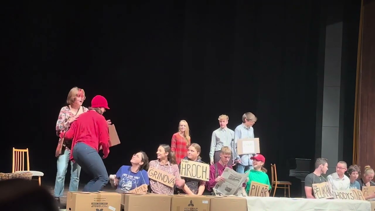 GaSOŠE Sedlčany - Vánoční akademie 2023 - 3. G