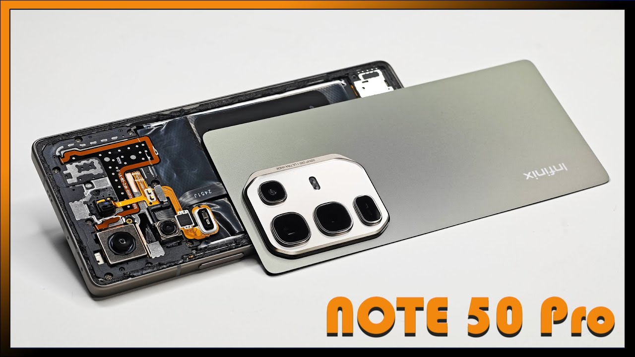 Infinix Note 50 Pro Teardown Disassembly Phone Repair Video Review