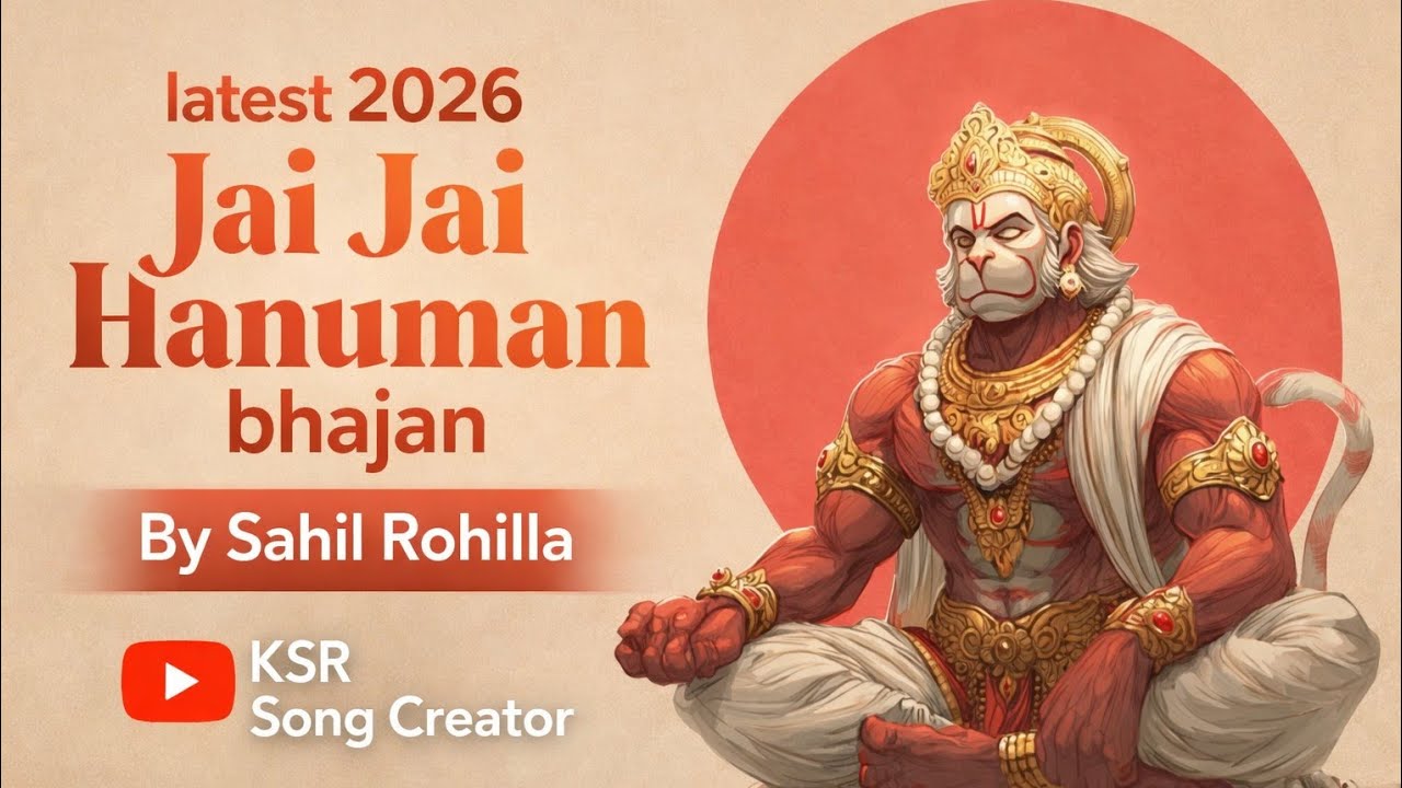 Jai Jai Hanuman 🙏 Most Powerful Hanuman Bhajan | Sahil Rohilla #viral #god #trending #youtube #like 