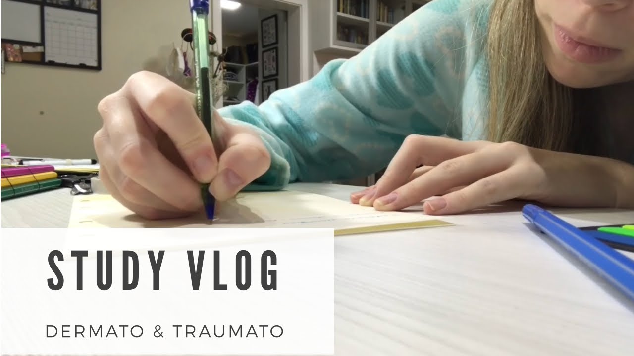 Study Vlog #1 :Dermato & Traumato-Ortopedia