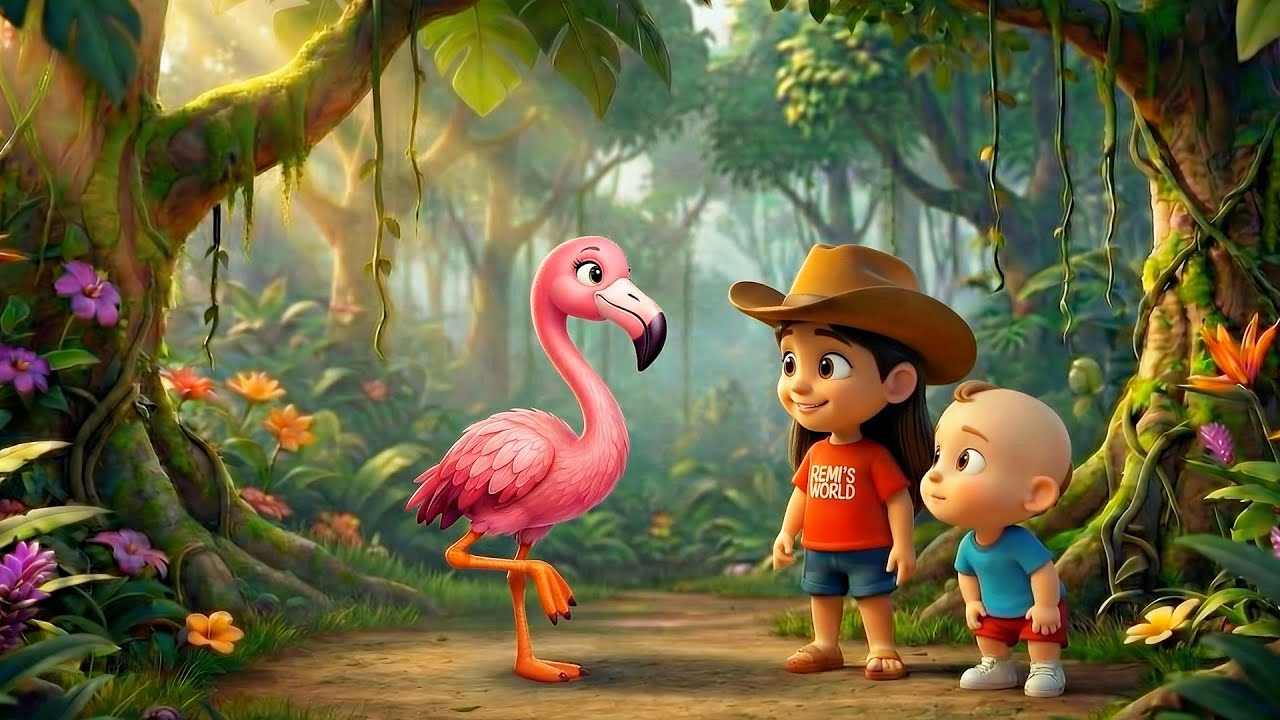 Safari animals | Learn Jungle Animals with song | For Kids Ages 1 to 5 | Episode 4