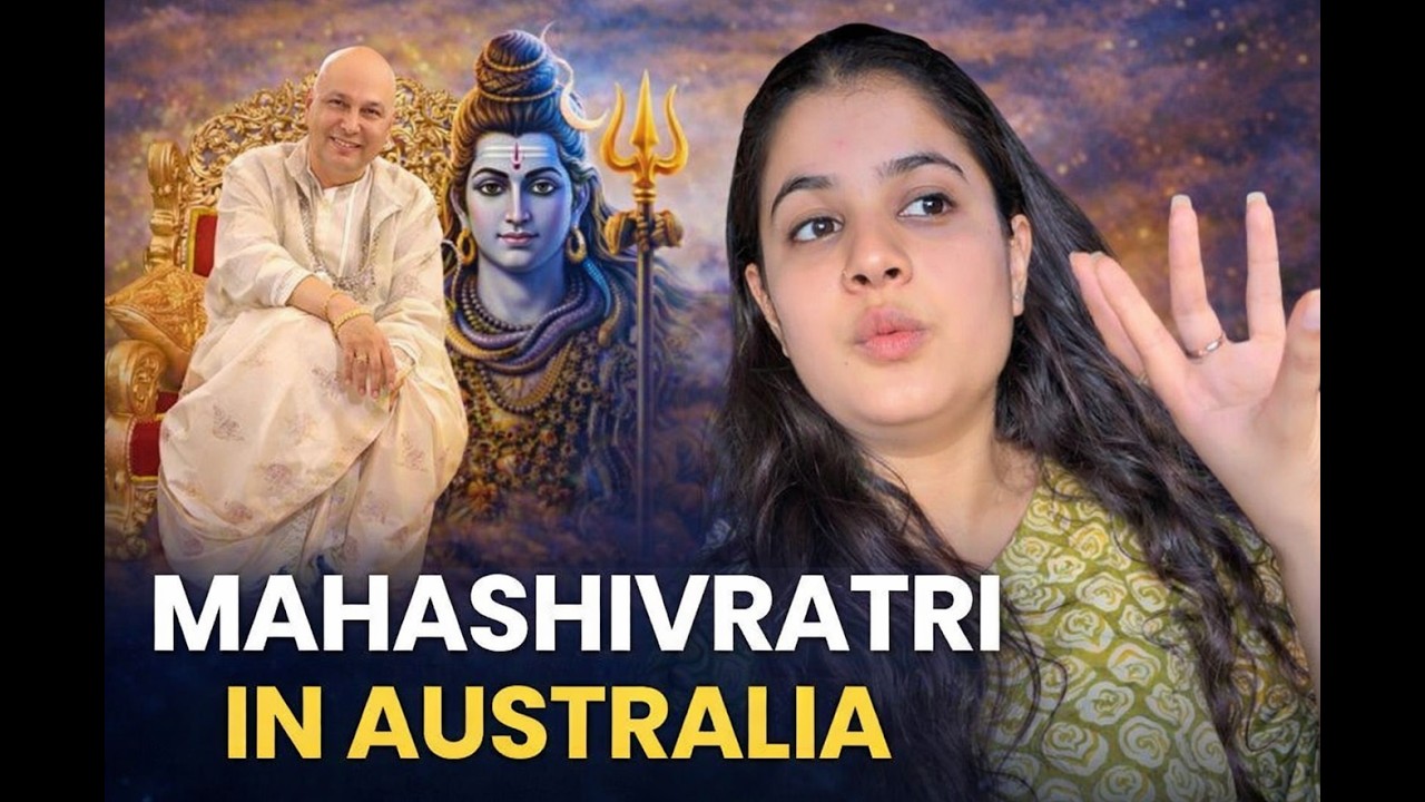 Mahashivratri In Melbourne | Things to do in Australia | @gurujikaashramofficialyoutube