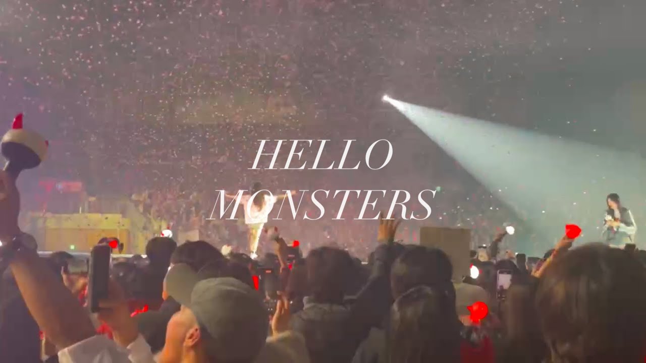 안 보면 후회할걸?ㅣ MONSTIEZ VLOG😈ㅣ현장감 99.9%도 부족해서 흘러넘치는 베이비몬스터 콘서트ㅣHELLO MONSTERSㅣWORLD TOURㅣDAY2ㅣ체조경기장💗