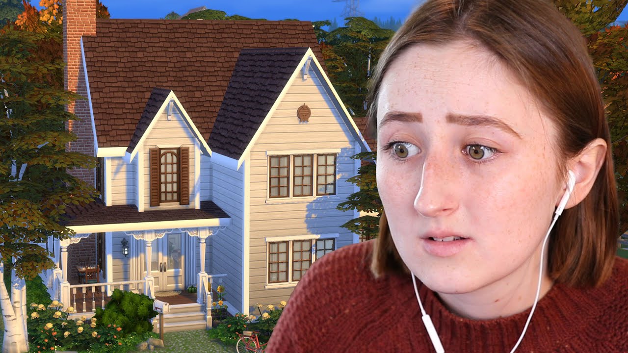 i built an autumn dream house in the sims