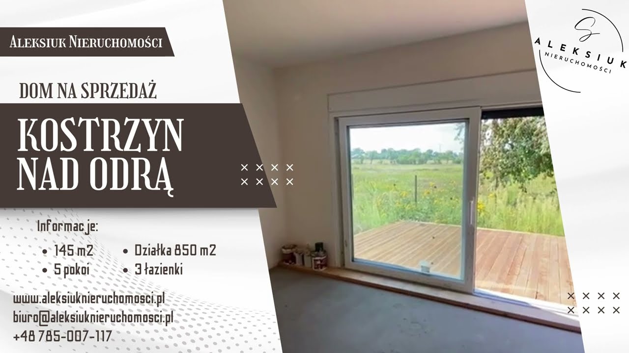 Dom Marzeń w Kostrzynie nad Odrą - Nowoczesny Bliźniak na Sprzedaż!