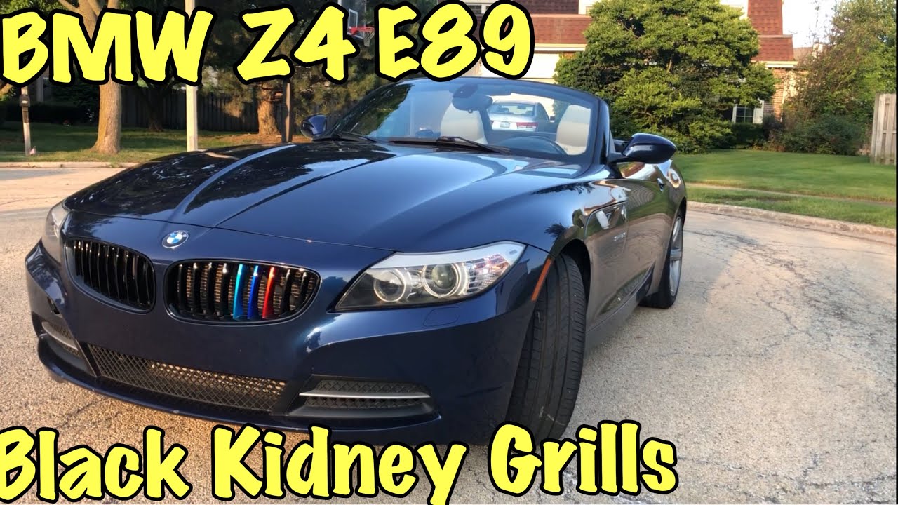 How to Install a Gloss Black Kidney Grill - BMW Z4 E89 Upgrade