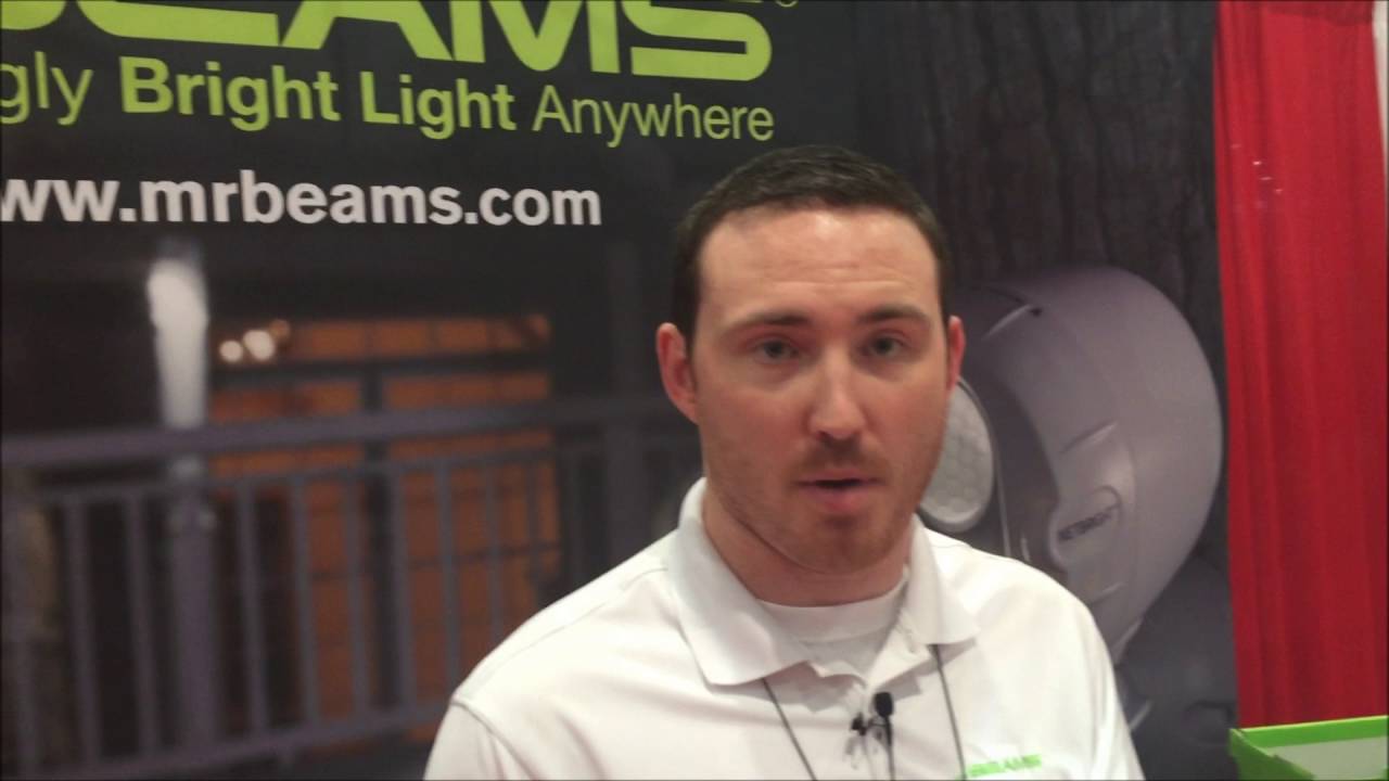 Mr Beams High Performance Security Light - Incredible Brightness - Batteries Last a Full Year