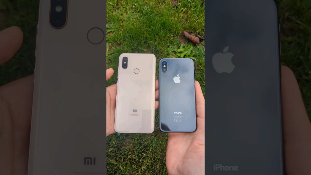 Xiaomi Mi 8 and Iphone X. #nickolopagani #iphone #xiaomi #15promax