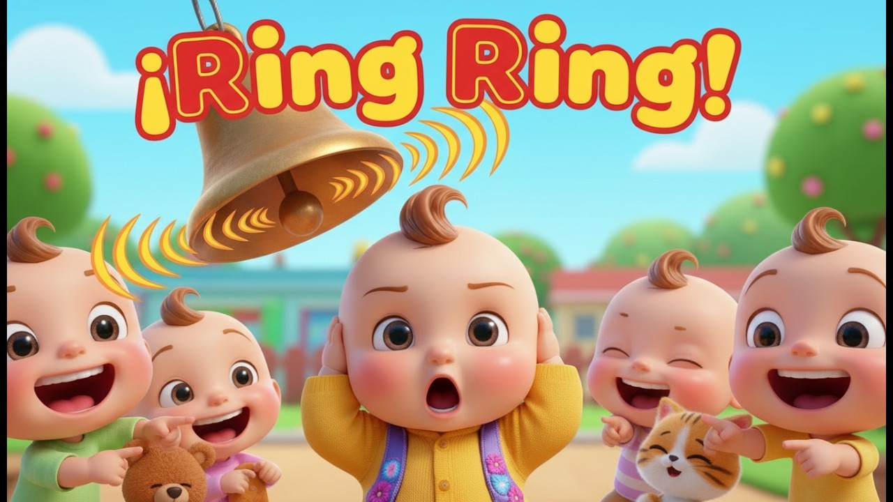 Canción del Primer Día de Clases del Bebé 🏫👶 | Canciones Infantiles | Baby Song Español de Escuela