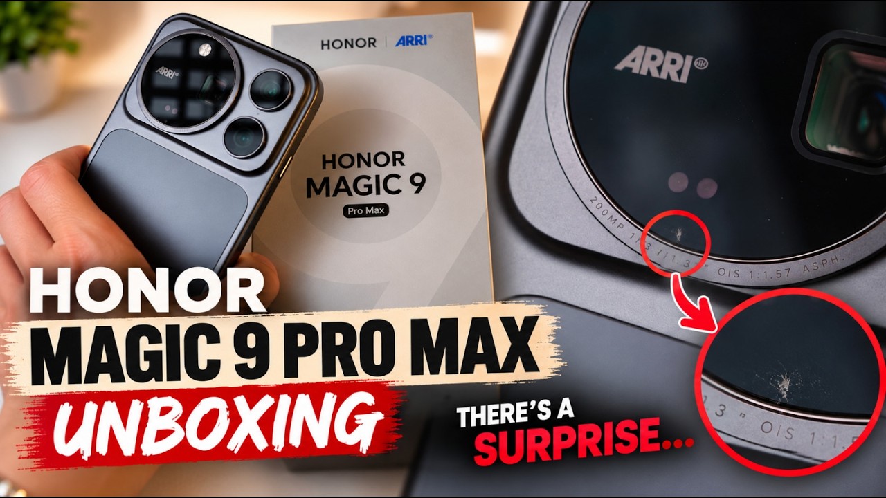 HONOR Magic 9 Pro Max &mdash; это НЕ та распаковка, которую я ожидал!