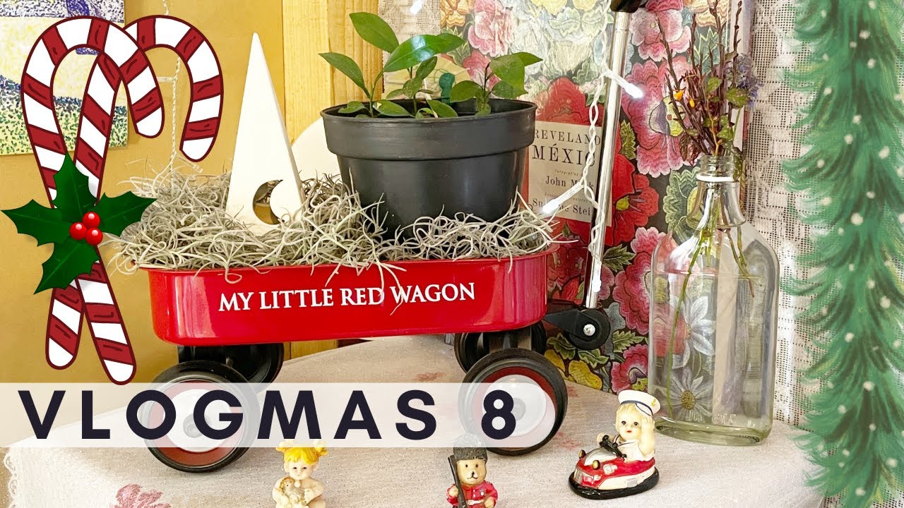 VLOGMAS 8 - ideas de decoración navideña + decoración consciente | Gris Aurora | 