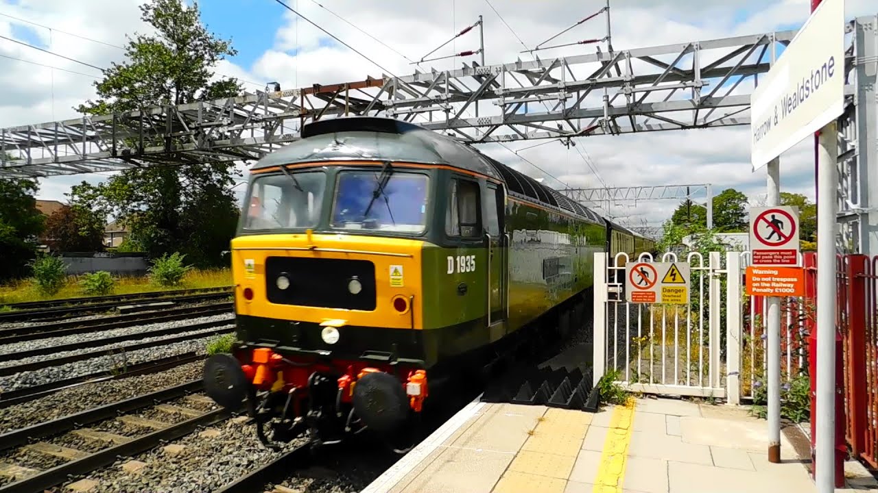 Trains at Harrow & Wealdstone - 9th July 2025