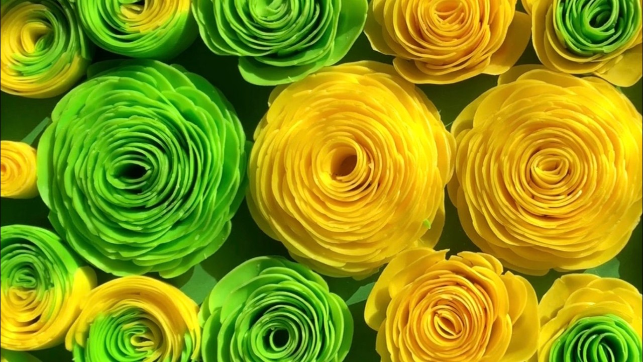 NON-STOP SATISFYING SOAP ROSES CRUSHING ASMR🌈 | credit : @asmrteddy1 